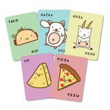 Blue Orange Games družabna igra s kartami Taco Mačka Koza Sir Pizza slovensko-hrvaška izdaja vsebina igre