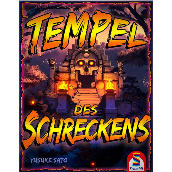 Družabna igra Tempel des Schreckens Board Game Cover Pravi Junak