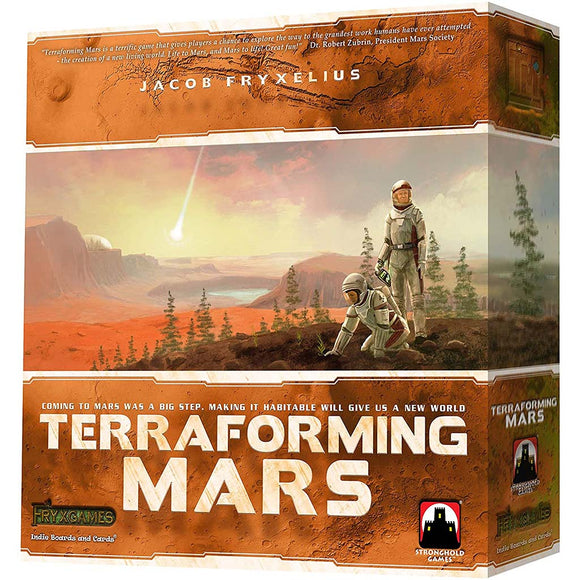 stronghold games družabna igra terraforming mars naslovnica škatla box cover board game
