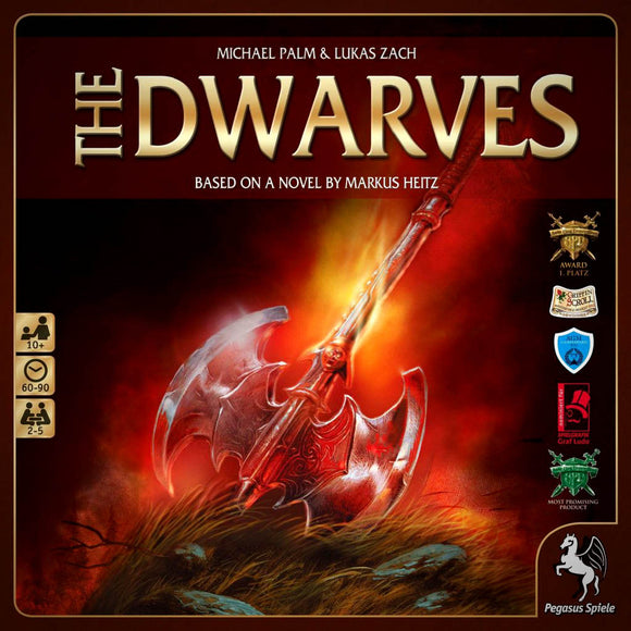 The Dwarves Družabna igra Board Game Cover