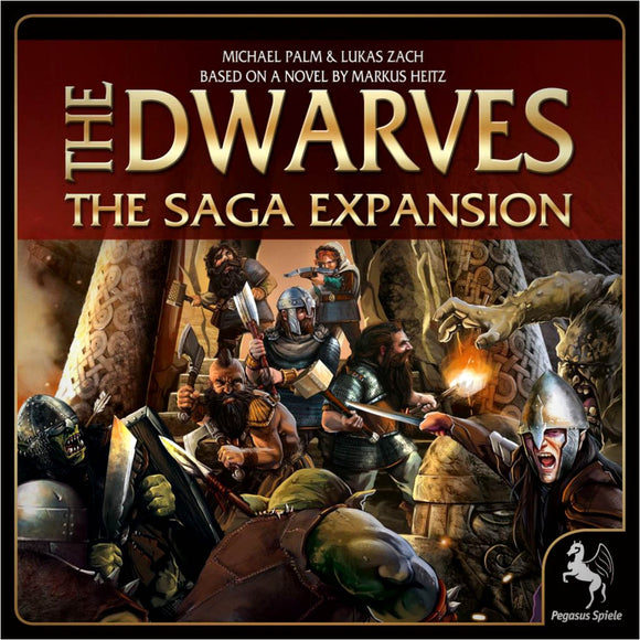 The Dwarves The Saga Expansion Družabna igra Board Game Cover