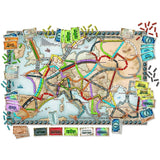 days of wonder ticket to ride europe top down viep of the game