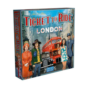 družabna igra ticket to ride london škatla naslovnica cover box board game