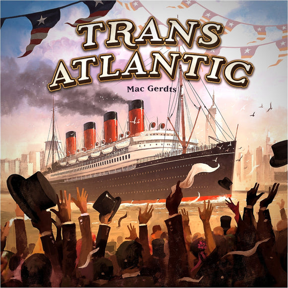 Transatlantic Cover Družabna igra Board Game Pravi Junak